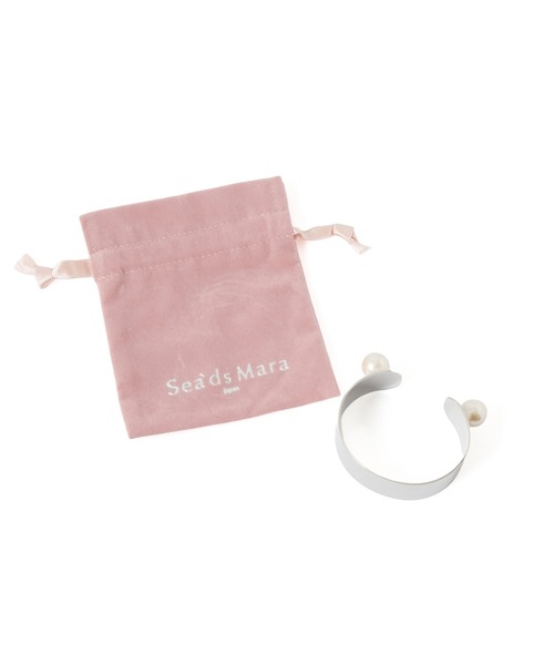 ROSE BUD（ローズバッド）の「(Sea’ds mara)Double pearl bangle（バングル/リストバンド・レディース・シルバー・ONE SIZE）」の11枚目の写真