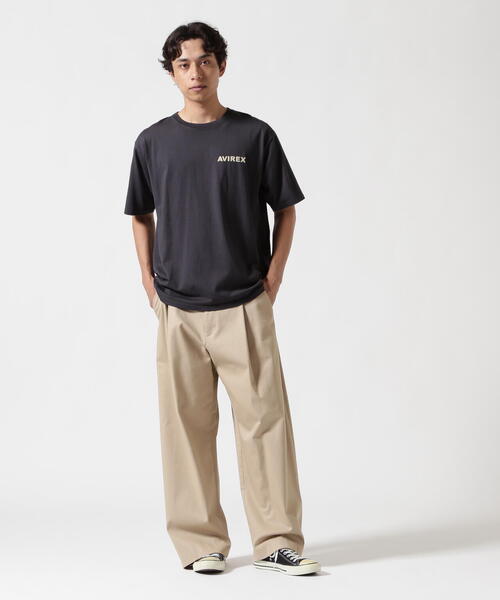 AVIREX(アヴィレックス)の「《WEB&DEPOT限定》FLYING BEAR T-SHIRT "25" / フライングベアー 半袖Tシャツ / AVIREX / アヴィレックス(Tシャツ/カットソー・メンズ・チャコールグレー/ホワイト/ピンク/パープル・L/2XL/M/XL)」の18枚目の写真