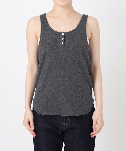 SLOBE IENA（スローブイエナ）の「《WEB限定/追加》ヘンリーパックタンク（Tシャツ/カットソー・レディース・ベージュ・FREE）」の20枚目の写真