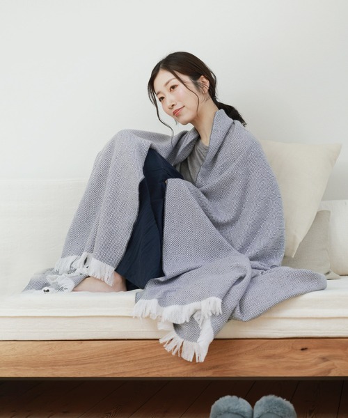 ブランケット カシミヤ100% 大判 厚手（ブランケット）｜sankyo shokai