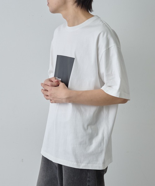COLONY 2139(コロニートゥーワンスリーナイン)の「ボックスロゴプリントTシャツ(Tシャツ/カットソー・メンズ・ネイビー/ブラック/ホワイト・MEDIUM/LARGE)」の5枚目の写真