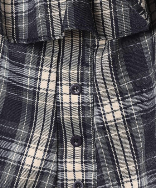 3.3 Field Trip (3.3フィールドトリップ)の「3.3 Field Trip/チェックオフショルブラウス(シャツ/ブラウス・レディース・ネイビー/レッド/イエロー/ブラウン・FREE)」の22枚目の写真