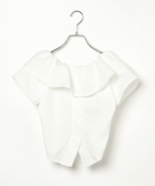 3.3 Field Trip (3.3フィールドトリップ)の「3.3 Field Trip/アソートオフショルブラウス(シャツ/ブラウス・レディース・ネイビー/レッド/イエロー/ブラウン/ライトブルー/ブラック/ホワイト・FREE)」の16枚目の写真