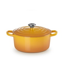 Le Creuset（ルクルーゼ）の「シグニチャー ココット・ロンド 22cm ネクター（鍋/フライパン）」