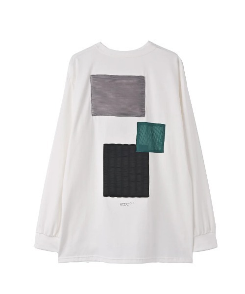 funda mine（ファンダマイン）の「UNISEX〈日本製〉センサリーロンT（Tシャツ/カットソー・メンズ・ブラック/ホワイト・02/01）」の14枚目の写真