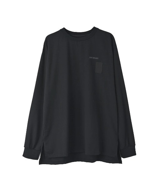 funda mine（ファンダマイン）の「UNISEX〈日本製〉センサリーロンT（Tシャツ/カットソー・メンズ・ブラック/ホワイト・02/01）」の15枚目の写真