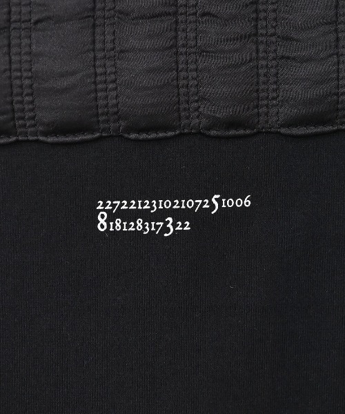 funda mine（ファンダマイン）の「UNISEX〈日本製〉センサリーロンT（Tシャツ/カットソー・メンズ・ブラック/ホワイト・02/01）」の20枚目の写真