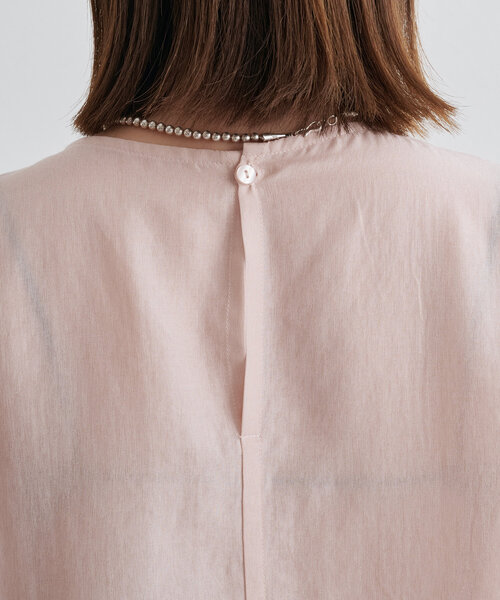 Omekashi（オメカシ）の「シアーTブラウス（シャツ/ブラウス・レディース・イエロー/オフホワイト/ピンク/ブラック・FREE）」の17枚目の写真