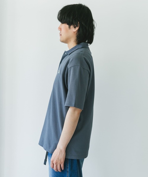 PENNEYS（ぺニーズ）の「『XLサイズ/WEB限定』『別注』PENNEYS×DOORS　THE FOX 鹿の子 ポロシャツ（ポロシャツ・メンズ・ライトグレー/ネイビー/パープル/ブルー・X-LARGE/LARGE/MEDIUM）」の10枚目の写真