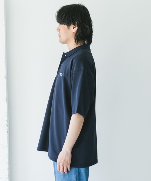 PENNEYS（ぺニーズ）の「『XLサイズ/WEB限定』『別注』PENNEYS×DOORS　THE FOX 鹿の子 ポロシャツ（ポロシャツ・メンズ・ライトグレー/ネイビー/パープル/ブルー・X-LARGE/LARGE/MEDIUM）」の13枚目の写真