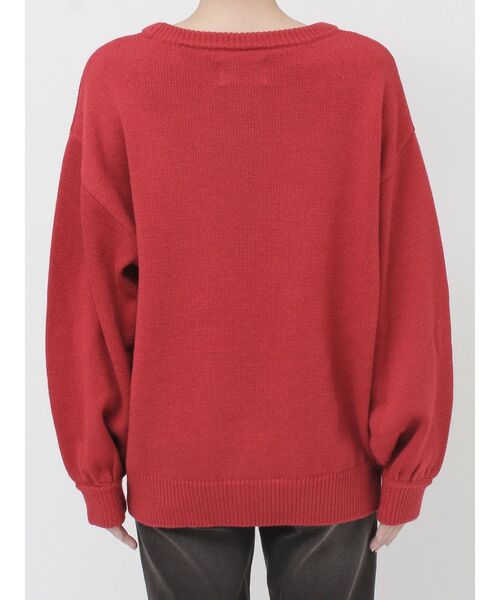 DOGジャガードルーズニット（ニット/セーター）｜jouetie（ジュエティ