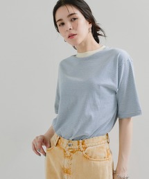 Healthknit | 【Healthknit/ヘルスニット】Narrow Border Jersey / 抗菌・防臭(Tシャツ/カットソー)