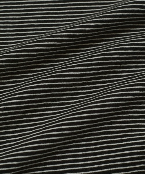 Healthknit（ヘルスニット）の「【Healthknit/ヘルスニット】Narrow Border Jersey / 抗菌・防臭（Tシャツ/カットソー・レディース・ホワイト系その他3/ブラック系その他2/ブルー系その他5・FREE）」の19枚目の写真