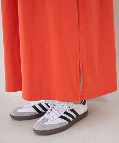 PENNEYS（ぺニーズ）の「PENNEYS（ぺニーズ）別注 カノコフレアワンピース（ワンピース・レディース・ブラック/ライトグレー/オレンジ/ロイヤルブルー・M/L）」の22枚目の写真