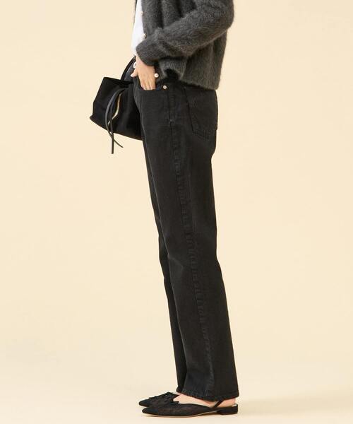 martinique(マルティニーク)の「《コラボ》【upper hights×Amalie & Cecilie Moosgaard】THE AMALIE(デニムパンツ・レディース・ブラック/インディゴブルー・22/24/23)」の13枚目の写真
