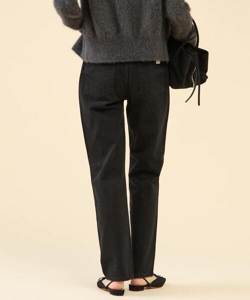 martinique(マルティニーク)の「《コラボ》【upper hights×Amalie & Cecilie Moosgaard】THE AMALIE(デニムパンツ・レディース・ブラック/インディゴブルー・22/24/23)」の14枚目の写真
