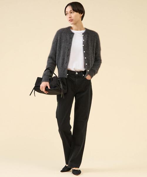 martinique(マルティニーク)の「《コラボ》【upper hights×Amalie & Cecilie Moosgaard】THE AMALIE(デニムパンツ・レディース・ブラック/インディゴブルー・22/24/23)」の16枚目の写真
