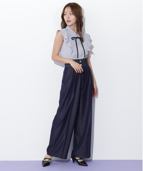 ◇ダブルウエストワイドパンツ（その他パンツ）｜JILL by JILL STUART