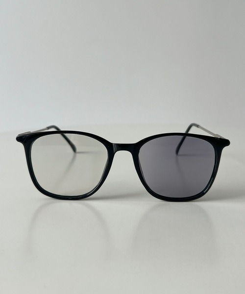 Futier land（フューティアランド）の「UV調光レンズメガネ（メガネ・レディース・ブラウン/クリア/ブラック・FREE）」の11枚目の写真