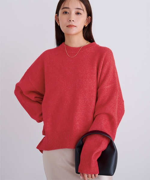 UR'S（ユアーズ）の「ヤクライククルーネックニット（ニット/セーター