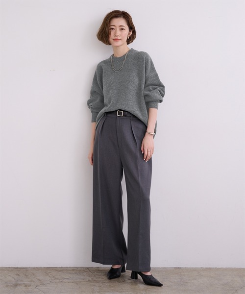 UR'S（ユアーズ）の「ヤクライククルーネックニット（ニット/セーター