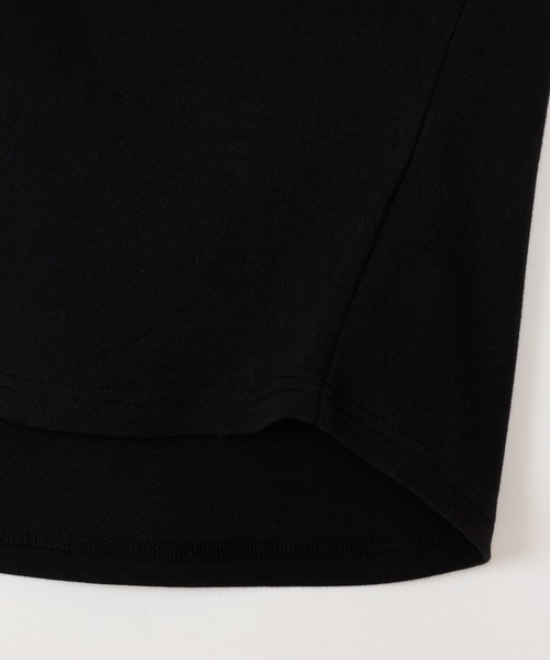 HANES(ヘインズ)の「【Hanes/ヘインズ】レディース ロングTシャツ(Tシャツ/カットソー・レディース・ホワイト/ブラック・FREE)」の11枚目の写真