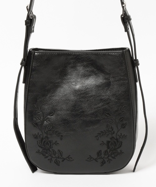 HARE（ハレ）の「シシュウミニショルダーバッグ(HARE)（ショルダーバッグ・レディース・ブラック/グリーン・FREE）」の15枚目の写真