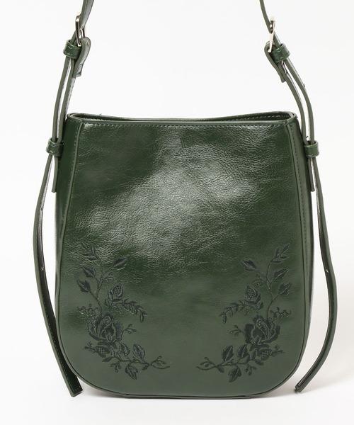 HARE（ハレ）の「シシュウミニショルダーバッグ(HARE)（ショルダーバッグ・レディース・ブラック/グリーン・FREE）」の16枚目の写真