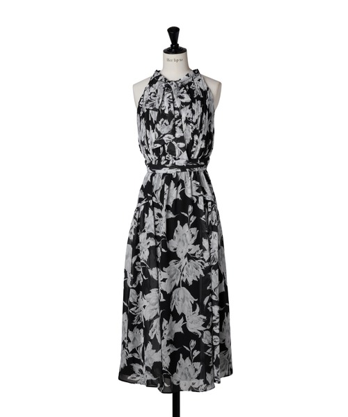 Lauris Chiffon Long Dress（ワンピース）｜Her lip to（ハーリップ
