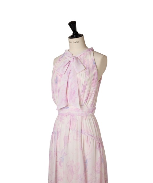 ワンピース Lauris Chiffon Long Dress Herlipto Lauris Chiffon Long Dress（ワンピース）｜Her lip to（ハー