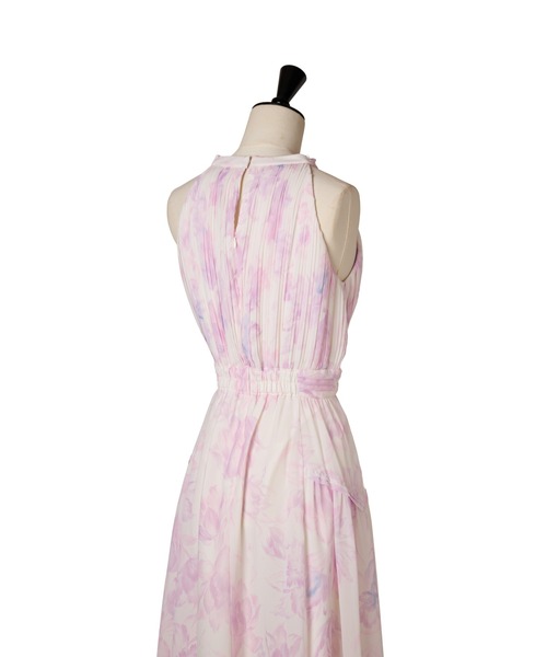 Her lip to Lauris Chiffon Long DressレモンS 8月上旬発送】【honey lemon】Lauris Chiffon Long Dress
