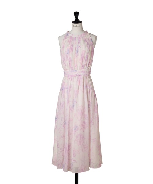 Lauris Chiffon Long Dress（ワンピース）｜Her lip to（ハー
