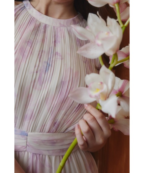 Lauris Chiffon Long Dress（ワンピース）｜Her lip to（ハー