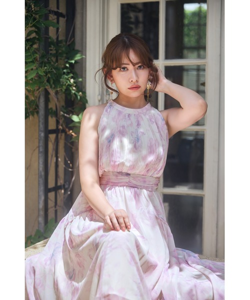 Her lip to Tulip Chiffon Long Dress Mサイズ herlipto 𝖢𝗈𝗆𝗂𝗇𝗀 𝗍𝗈 𝗒𝗈𝗎 𝗌𝗈𝗈𝗇
