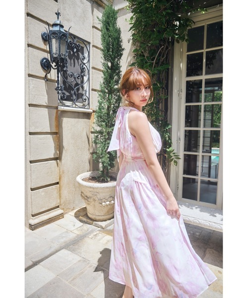 Lauris Chiffon Long Dress（ワンピース）｜Her lip to（ハー