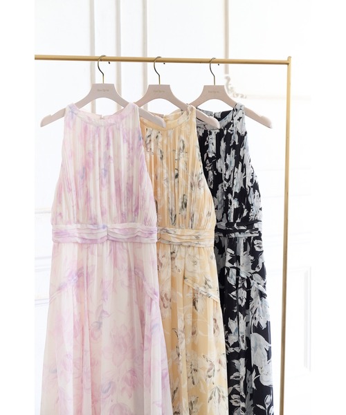 Lauris Chiffon Long Dress（ワンピース）｜Her lip to（ハー