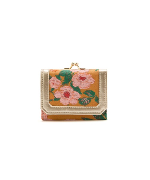 Casselini（キャセリーニ）の「Casselini(キャセリーニ)ジャガードウォレット（財布・レディース・サックスブルー/オレンジ/ブラック/ベージュ/グレー/ピンク・FREE）」の16枚目の写真