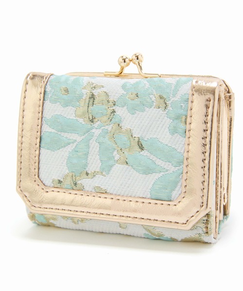 Casselini（キャセリーニ）の「Casselini(キャセリーニ)ジャガードウォレット（財布・レディース・サックスブルー/オレンジ/ブラック/ベージュ/グレー/ピンク・FREE）」の21枚目の写真