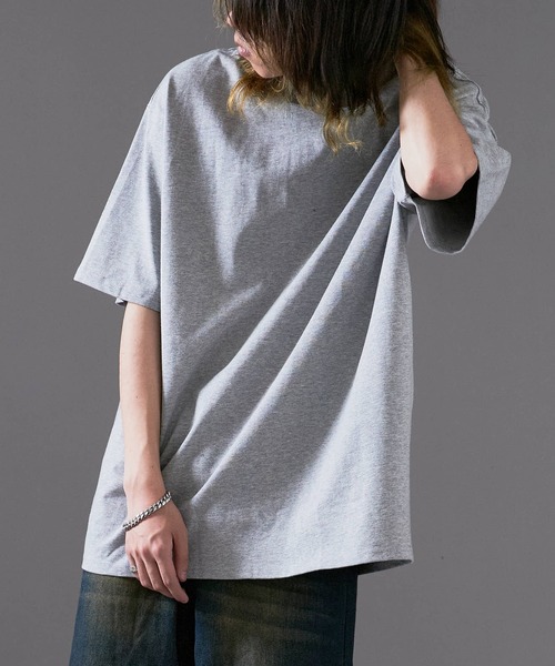 Theater code(シアターコード)の「Basic Mock Neck Design T-Shirt / ベーシック モックネックデザインTシャツ(Tシャツ/カットソー・メンズ・ブラック/アッシュグレー/ホワイト/カーキ/ダークグレー・M/L)」の11枚目の写真