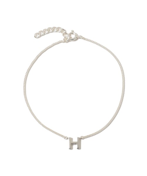 BEAMS BOY（ビームスボーイ）の「【1/15再値下げ】シルバー 925 イニシャル ブレス（ブレスレット・レディース・Y/H/A/M/K/R/S・ONE SIZE）」の2枚目の写真
