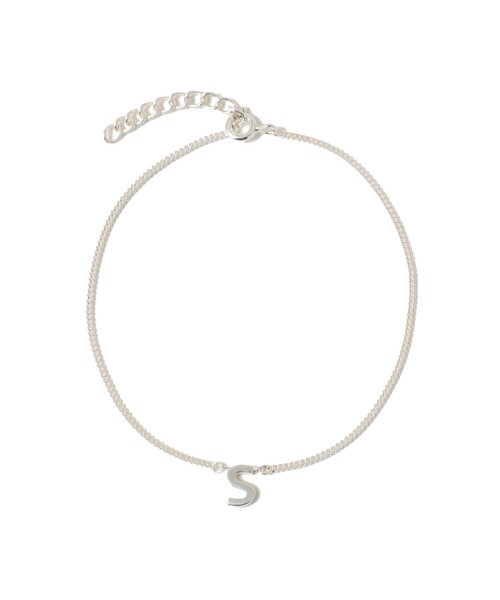 BEAMS BOY（ビームスボーイ）の「【1/15再値下げ】シルバー 925 イニシャル ブレス（ブレスレット・レディース・Y/H/A/M/K/R/S・ONE SIZE）」の6枚目の写真