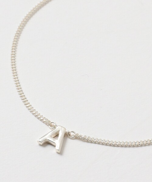 BEAMS BOY（ビームスボーイ）の「【1/15再値下げ】シルバー 925 イニシャル ブレス（ブレスレット・レディース・Y/H/A/M/K/R/S・ONE SIZE）」の8枚目の写真
