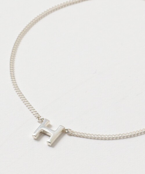BEAMS BOY（ビームスボーイ）の「【1/15再値下げ】シルバー 925 イニシャル ブレス（ブレスレット・レディース・Y/H/A/M/K/R/S・ONE SIZE）」の10枚目の写真