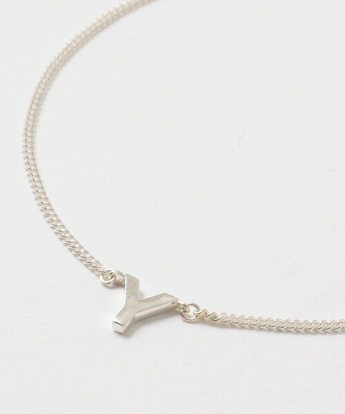 BEAMS BOY（ビームスボーイ）の「【1/15再値下げ】シルバー 925 イニシャル ブレス（ブレスレット・レディース・Y/H/A/M/K/R/S・ONE SIZE）」の16枚目の写真