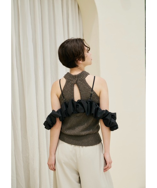 shell silhouette bustier（ワンピース）｜NOTREemor