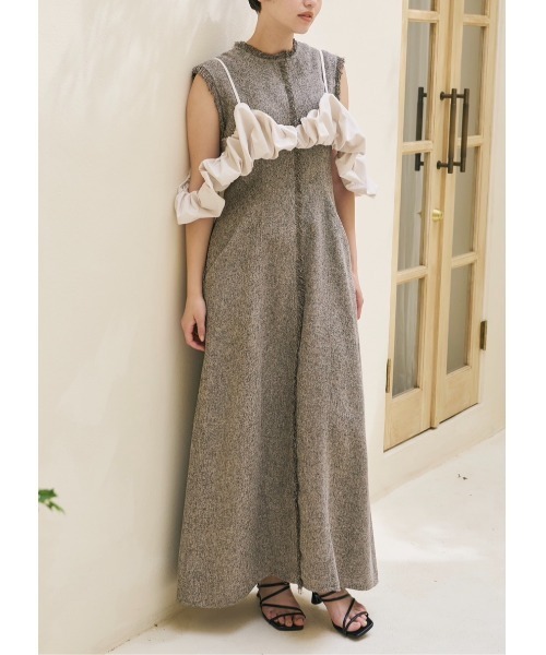 shell silhouette bustier（ワンピース）｜NOTREemor