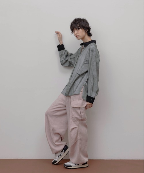 パッチワークデニムptシャツ Eimee Law│Eimee Law & LHELBIE 公式