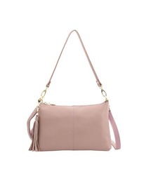 COOCO シュリンクレザー2WAYショルダーバッグ