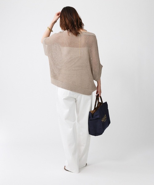 RED CARD TOKYO（レッドカード）の「【RED CARD】Dakota（デニムパンツ・レディース・ホワイト/ブルー・25/24）」の5枚目の写真