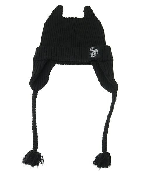 Candy Stripper（キャンディストリッパー）の「CND DEVIL ビーニー（ニットキャップ/ビーニー・レディース・アイボリー/ブラック・FREE）」の13枚目の写真